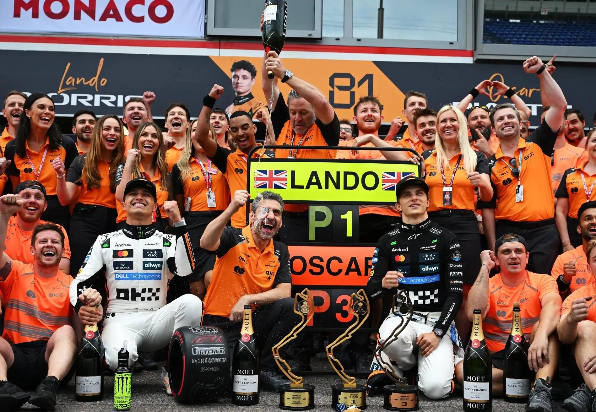 迈凯伦完胜阿斯顿马丁，诺里斯统治全场